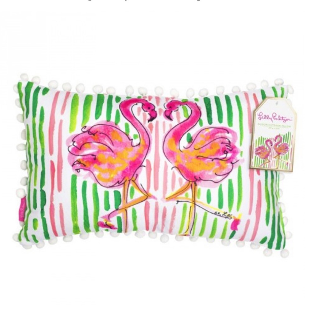 LILLY PULITZER for Target// Flamingo indoor outdoor pillow